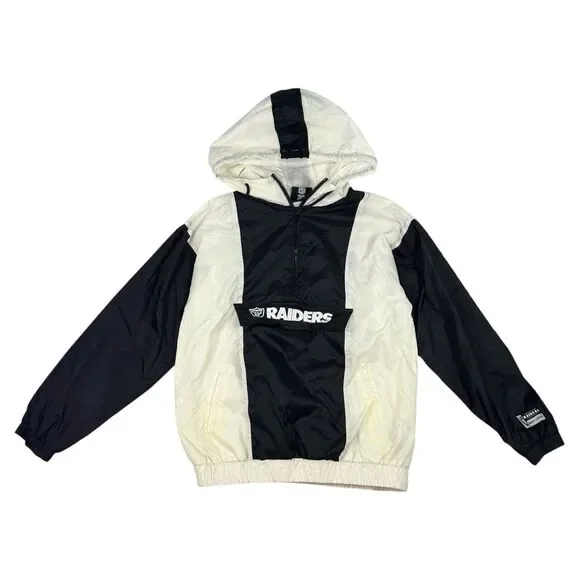 Oakland Raiders アノラックジャケット New Era NFL Las Vegas Raiders Windbreaker Anorak Jacket